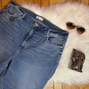 LOFT Curvy Petite High Waist Skinny Jeans